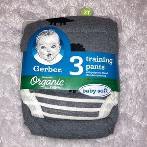 Gerber NWT 3pk Boys Training Pants